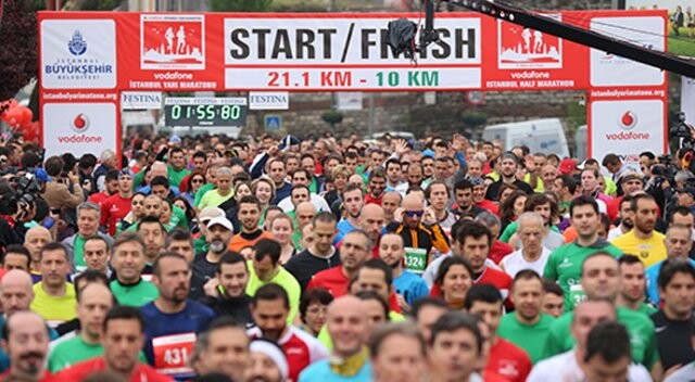 Vodafone İstanbul Yarı Maratonu yarın koşulacak