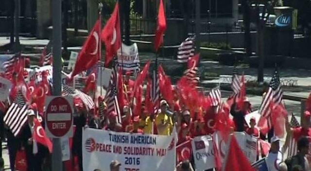 Washington’da Türk yürüyüşü