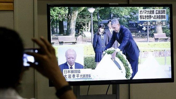 ABD Başkanı Obama Hiroşima&#039;yı ziyaret etti