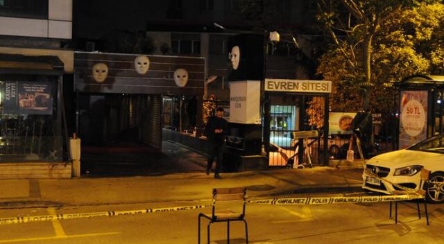 Beşiktaş&#039;ta gece kulübüne silahlı saldırı: 2 yaralı
