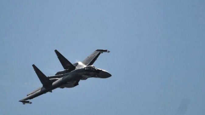 Çin&#039;de askeri uçak düştü