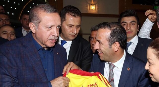 Cumhurbaşkanı’na Alima Yeni Malatyaspor forması