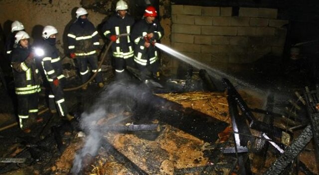 Gaziantep&#039;te yangın! Bir aile yok oldu