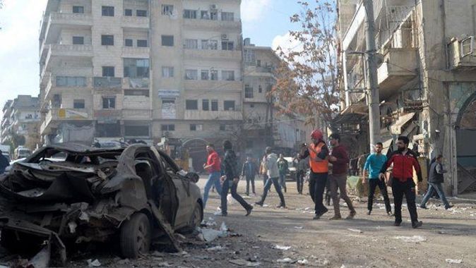 İdlib&#039;de pazar yerine saldırı: 10 ölü