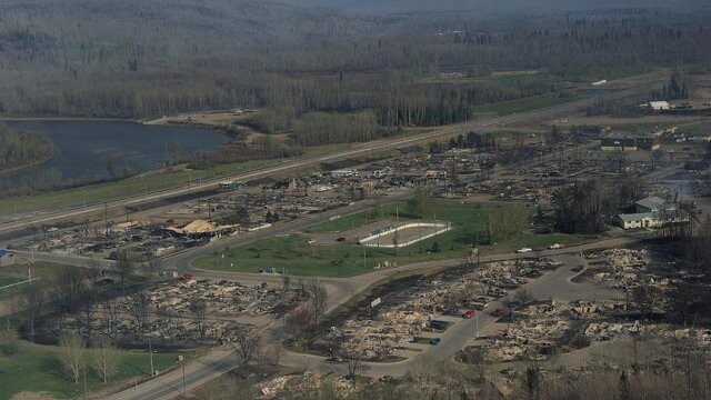 Kanada&#039;daki orman yangınının zararı 9 milyar doları buldu