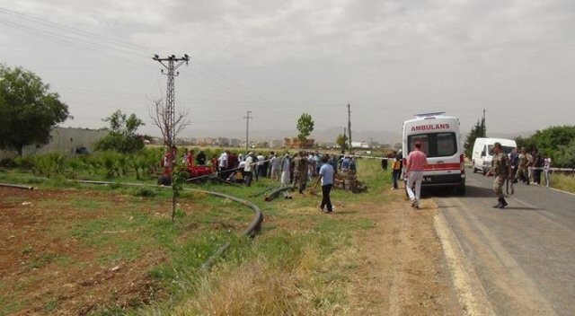 Kızıltepe&#039;de korkunç kaza, 2 kişi hayatını kaybetti