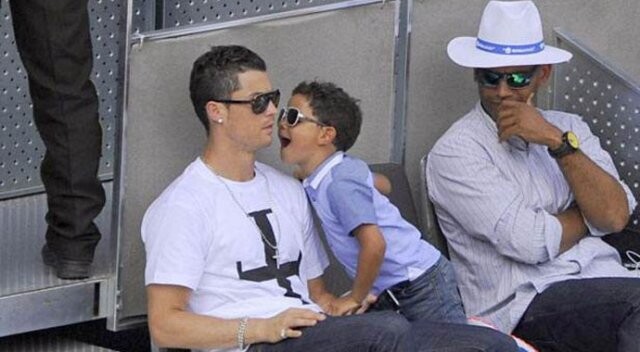 Oğlundan, Ronaldo&#039;yu kıskandıracak açıklama
