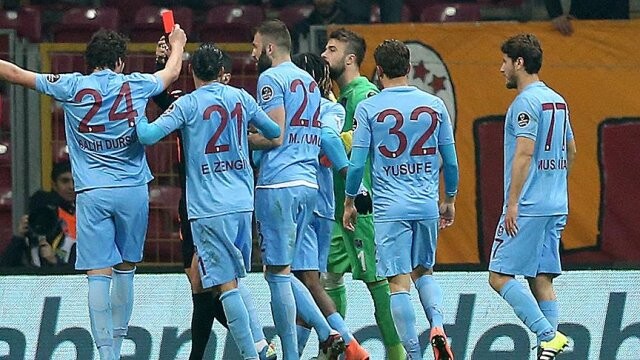 Sezonun en hırçın takımı Trabzonspor