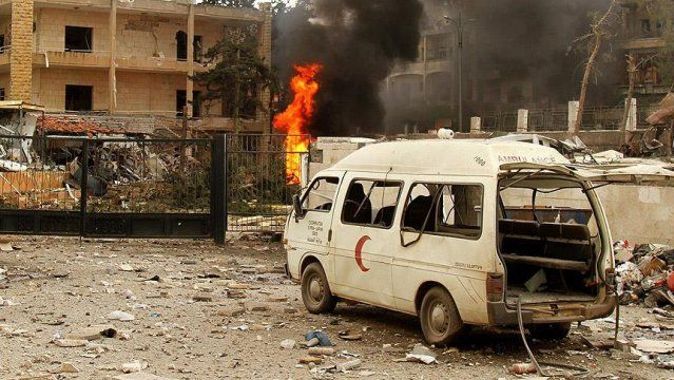 Suriye&#039;de Nisan&#039;da 16 sağlık ile sivil savunma görevlisi öldürüldü