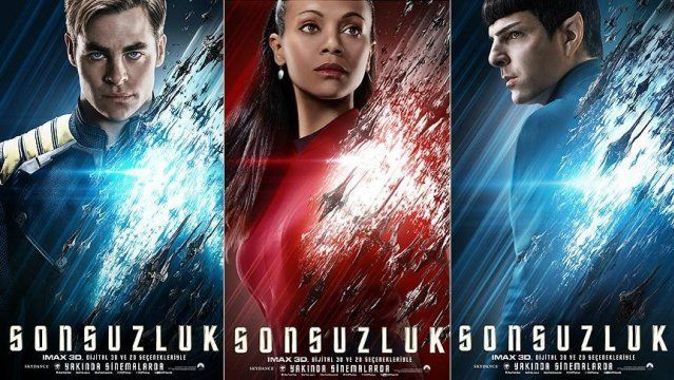 &#039;Star Trek Sonsuzluk&#039; filminin Türkçe afişleri yayımlandı