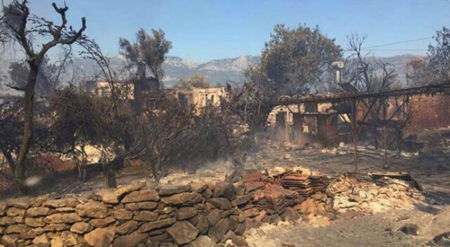 Adrasan&#039;daki orman yangını kontrol altına alındı