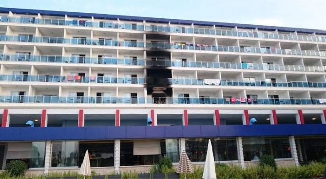 Antalya&#039;da 5 yıldızlı otelde yangın: 1 ölü