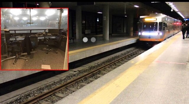 Atatürk Havalimanı&#039;ndaki patlama sonrası metro durduruldu