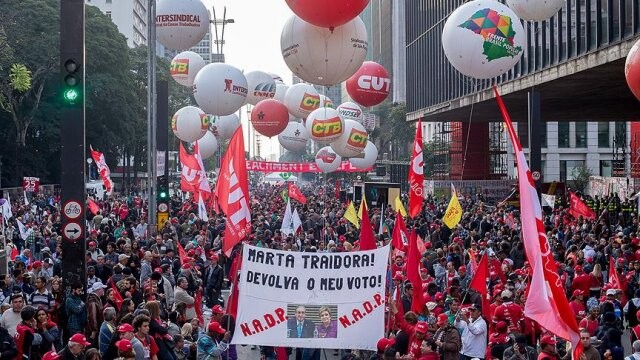 Brezilya&#039;da geçici Devlet Başkanı Temer protesto edildi