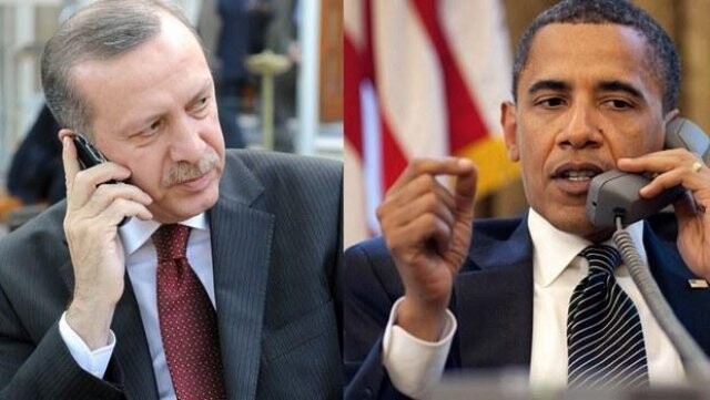 Cumhurbaşkanı Erdoğan&#039;dan Obama’ya taziye telefonu