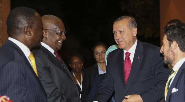 Cumhurbaşkanı Erdoğan Uganda&#039;ya geldi