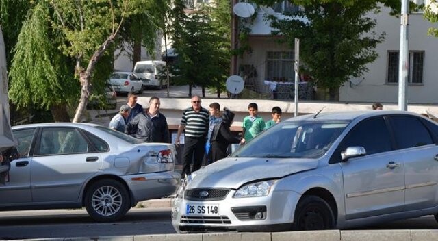Eskişehir&#039;de zincirleme kaza