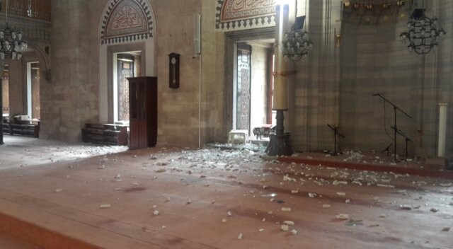 İstanbul&#039;daki bombalı saldırı sonrası Şehzade Camii bu hale geldi