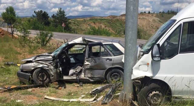 Kastamonu’da feci kaza, 1 kişi öldü 4 kişi de yaralı