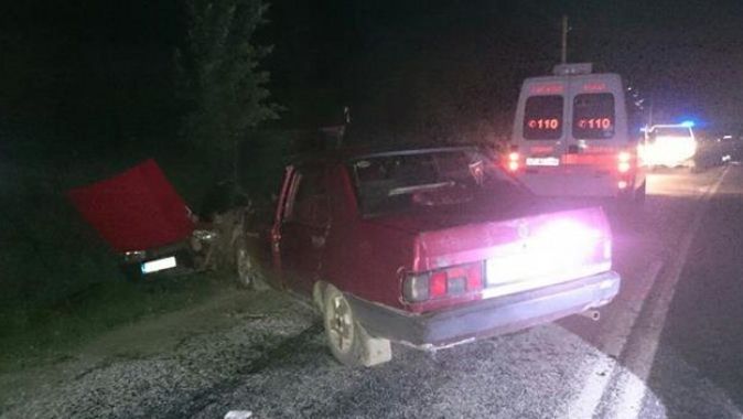 Kastamonu&#039;da otomobiller çarpıştı, 9 yaralı var