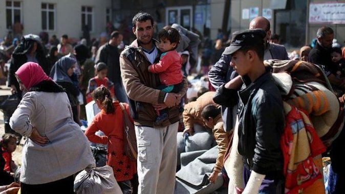Musul&#039;dan 600 iç göçmen aile kaçtı