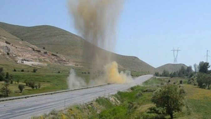 PKK&#039;nın bombası elinde patladı, 1 terörist öldü