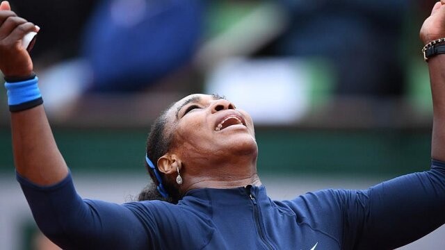 Serena Williams Fransa Açık&#039;ta yarı finalde
