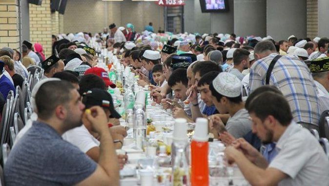 Tataristan&#039;da rekor katılımlı iftar