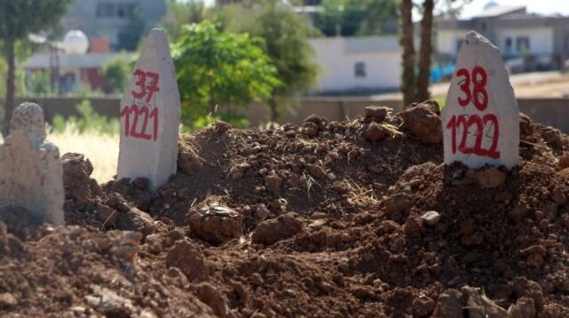 56 PKK&#039;lı kimsesizler mezarlığına gömüldü