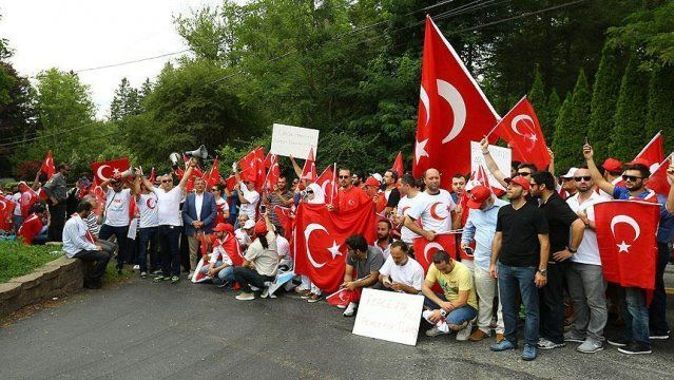 ABD&#039;de yaşayan Türkler ve ABD&#039;li Müslümanlar darbe girşimini kınadı