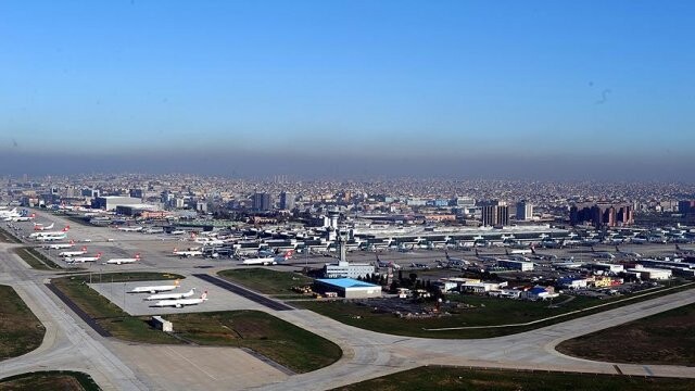 Atatürk Havalimanı yakınında drone görüldü