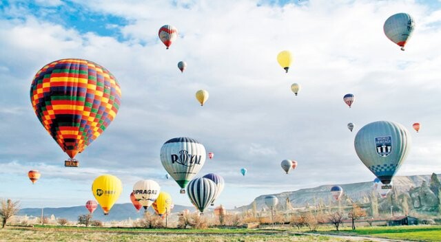 Balon turizmine  yabancı ilgisi