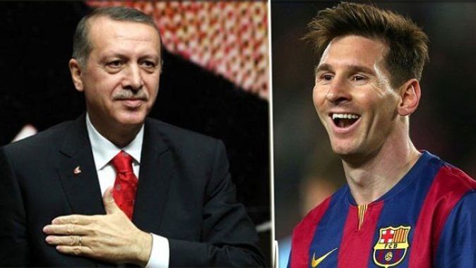 Cumhurbaşkanı Erdoğan, Messi ile karşılaşacak