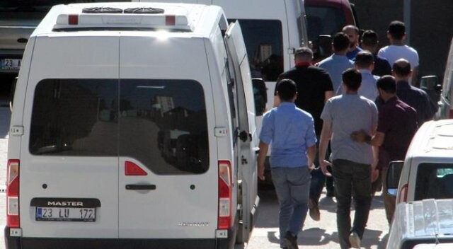 Elazığ&#039;da 15 polis daha adliyeye sevk edildi