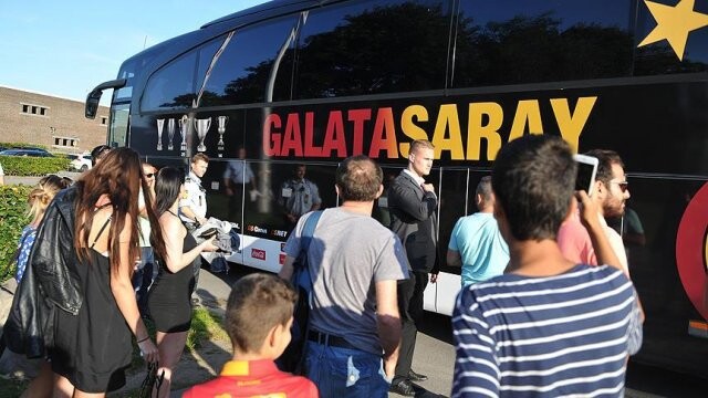 Galatasaray kafilesi Danimarka&#039;da