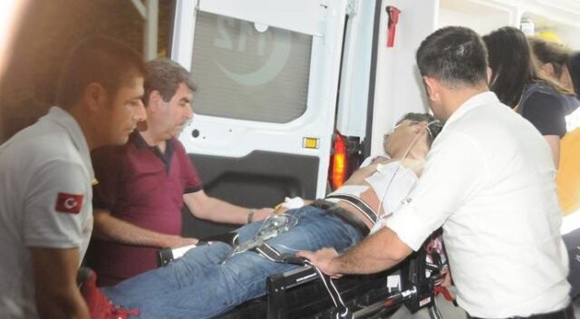 Gaziantep&#039;te polise bıçaklı saldırı