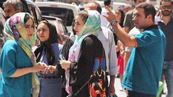 İranlı turistler &#039;erken bayram&#039; yaşattı