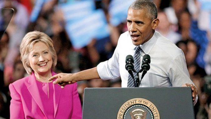 Obama&#039;dan destek: Hillary çok zeki oyunuzu verin
