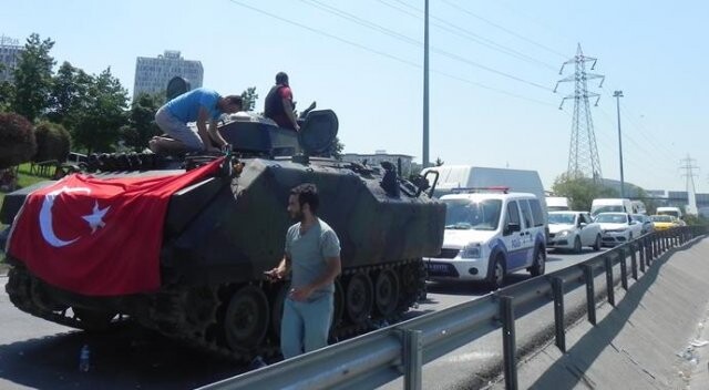Tank selfiesi trafiği aksattı