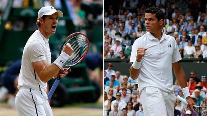 Wimbledon&#039;da finalin adı: Murray-Raonic
