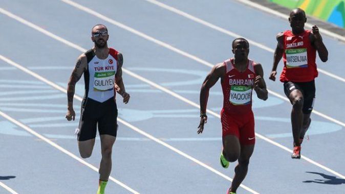 200 metre yarı finalinde Ramil, Bolt&#039;tan hızlı koştu