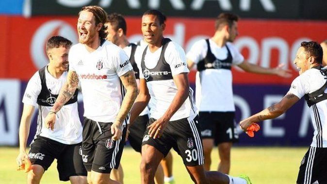 Beşiktaş Olympiakos maçı öncesi son hazırlıklarını yaptı