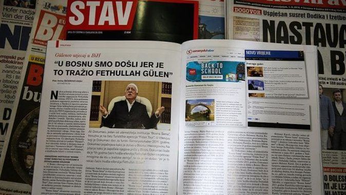 Bosna Hersek basını FETÖ&#039;nün örgütlenmesini yazdı