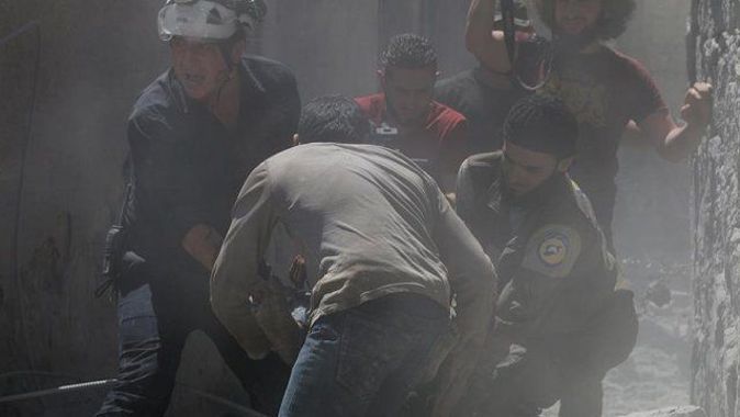 Esed güçlerinden sivillere vakum bombalı saldırı