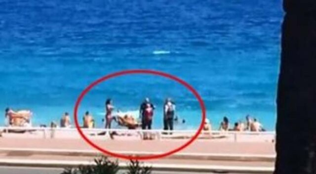Fransa&#039;da haşemalı kadınlar plajlardan atılıyor