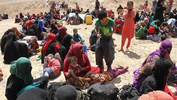 Havice&#039;den kaçan siviller Peşmerge mevzilerine sığındı