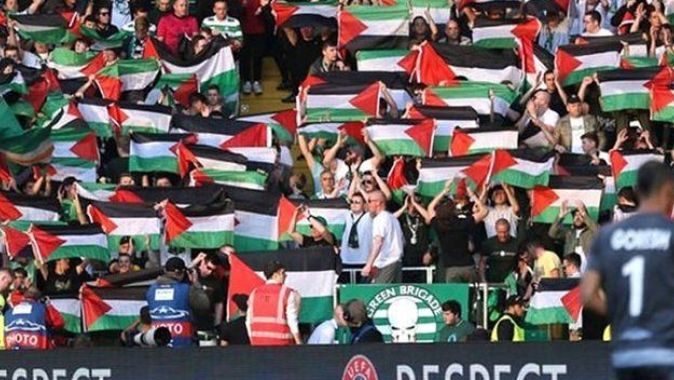 İsraillilere İskoçya&#039;da Filistin şoku!