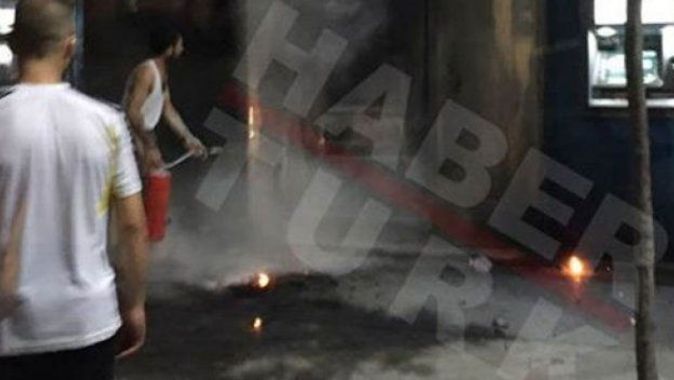 İstanbul Bağcılar&#039;da bankamatiğe saldırı