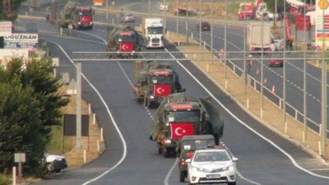İstanbul&#039;dan yola çıkan tanklar Tekirdağ&#039;a ulaştı