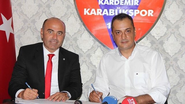 Kardemir Karabükspor&#039;da sponsorluk anlaşması